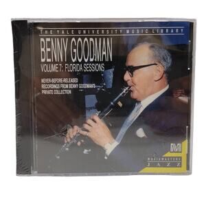Benny Goodman Volume 7: Florida Sessions New Sealed CD Yale Music Library Jazz